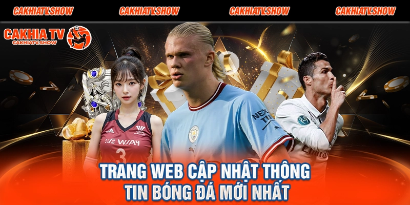 Trang web cập nhật thông tin bóng đá mới nhất